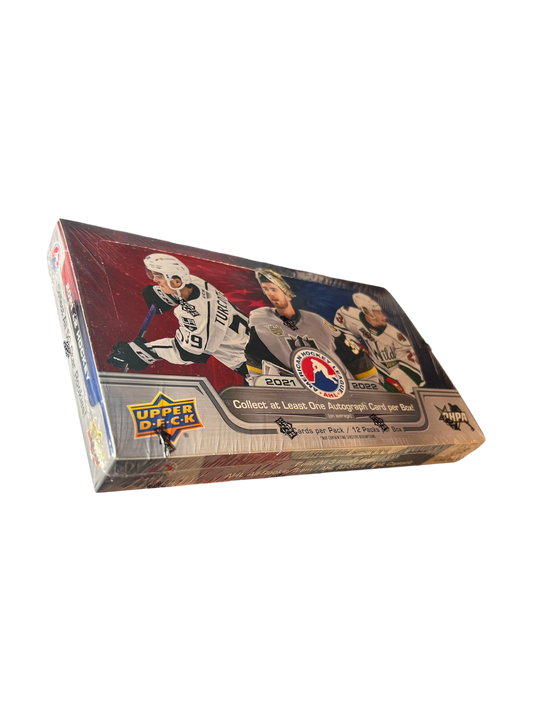 2021-22 Upper Deck AHL Hockey Hobby Box