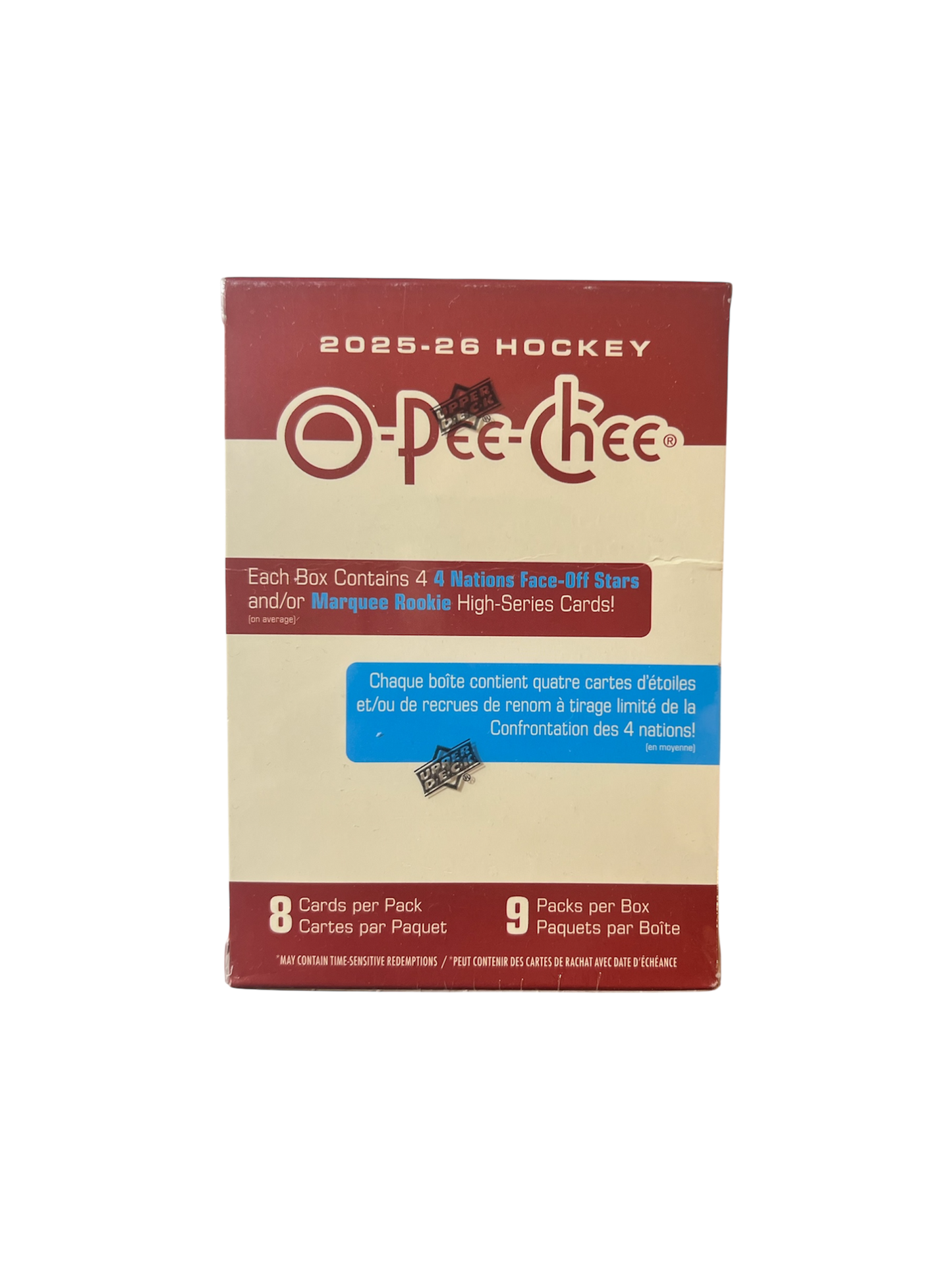 2025-26 Upper Deck O-Pee-Chee Hockey Blaster Box