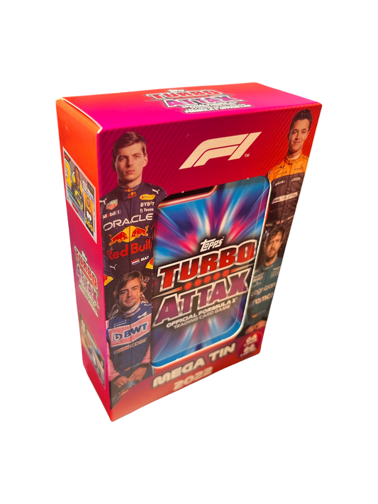 2022 Topps Formula 1 F1 Turbo Attax Mega Tin Box - Future Legends