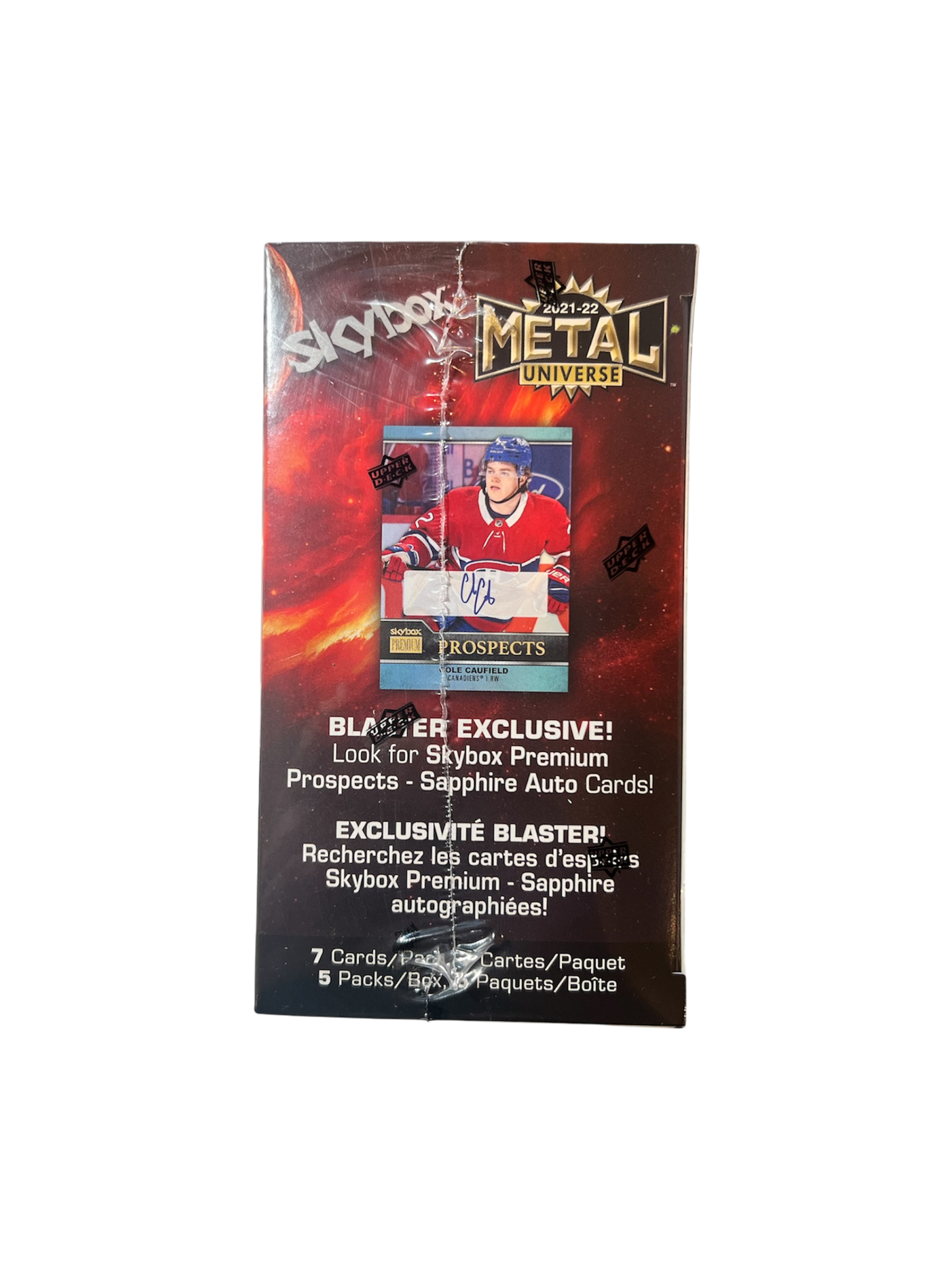 2021-22 Upper Deck Skybox Metal Universe Hockey Blaster Box