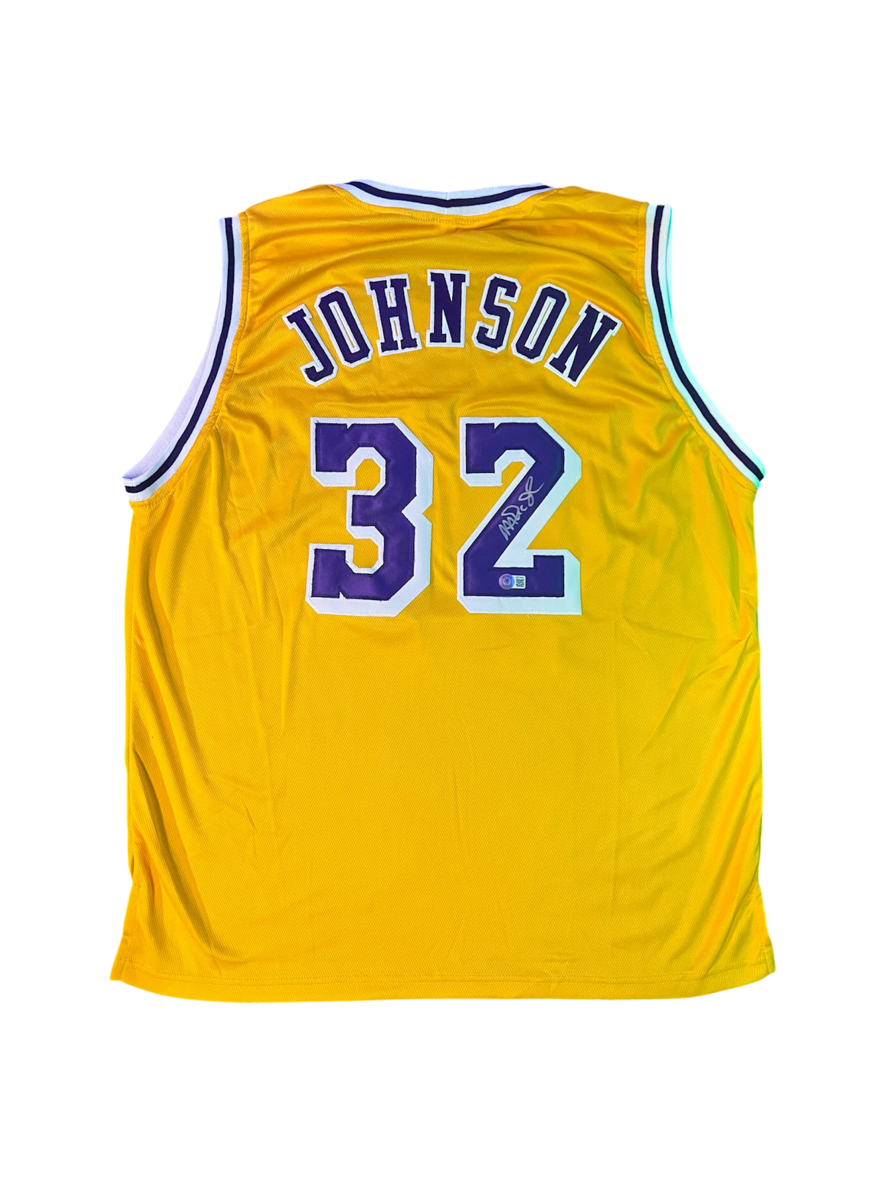 NBA LAKERS MAGIC JOHNSON ユニフォーム レイカーズ Los Angeles Lakers Magic Johnson NBA signed Custom Jersey