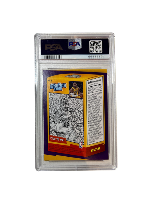2019 Panini Prizm LeBron James PSA Card