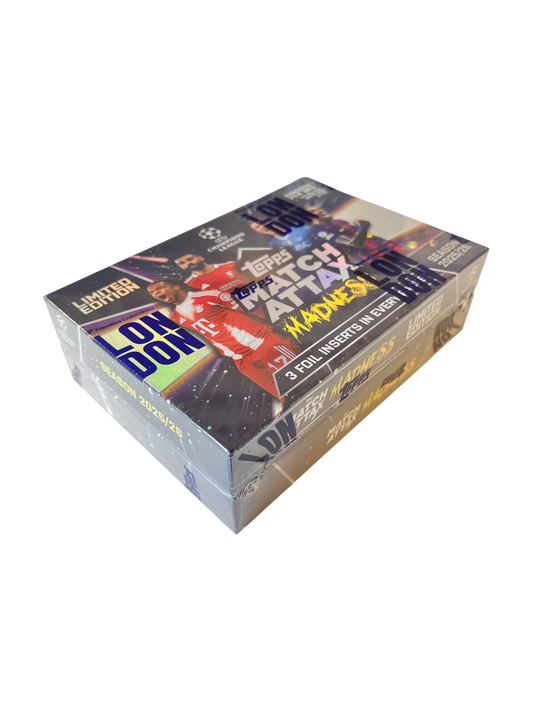 2025-26 Topps UCL Match Attack MADNESS 2.0 Football Soccer Exclusive Box