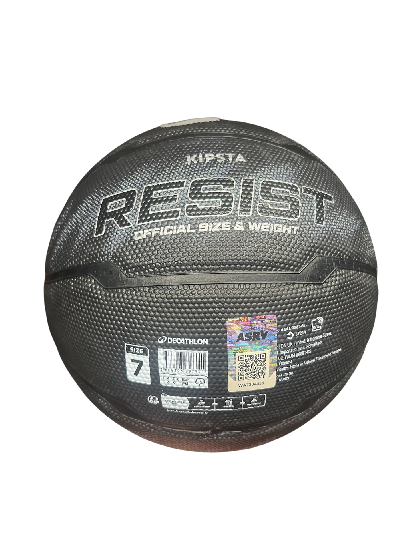 Resist S7 Street Basketball 3x3 Champions signed by Jonathan Dubas, Jonathan Kazadi, Natan & Thomas Jurkovitz