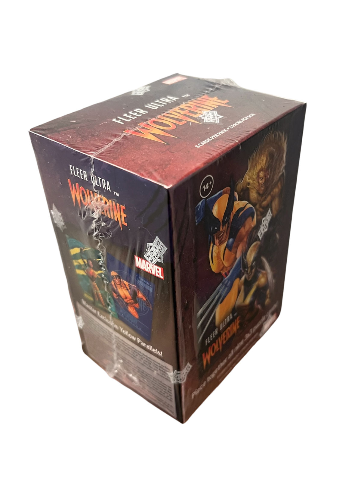 2023 Upper Deck Fleer Ultra Marvel Wolverine Blaster Box