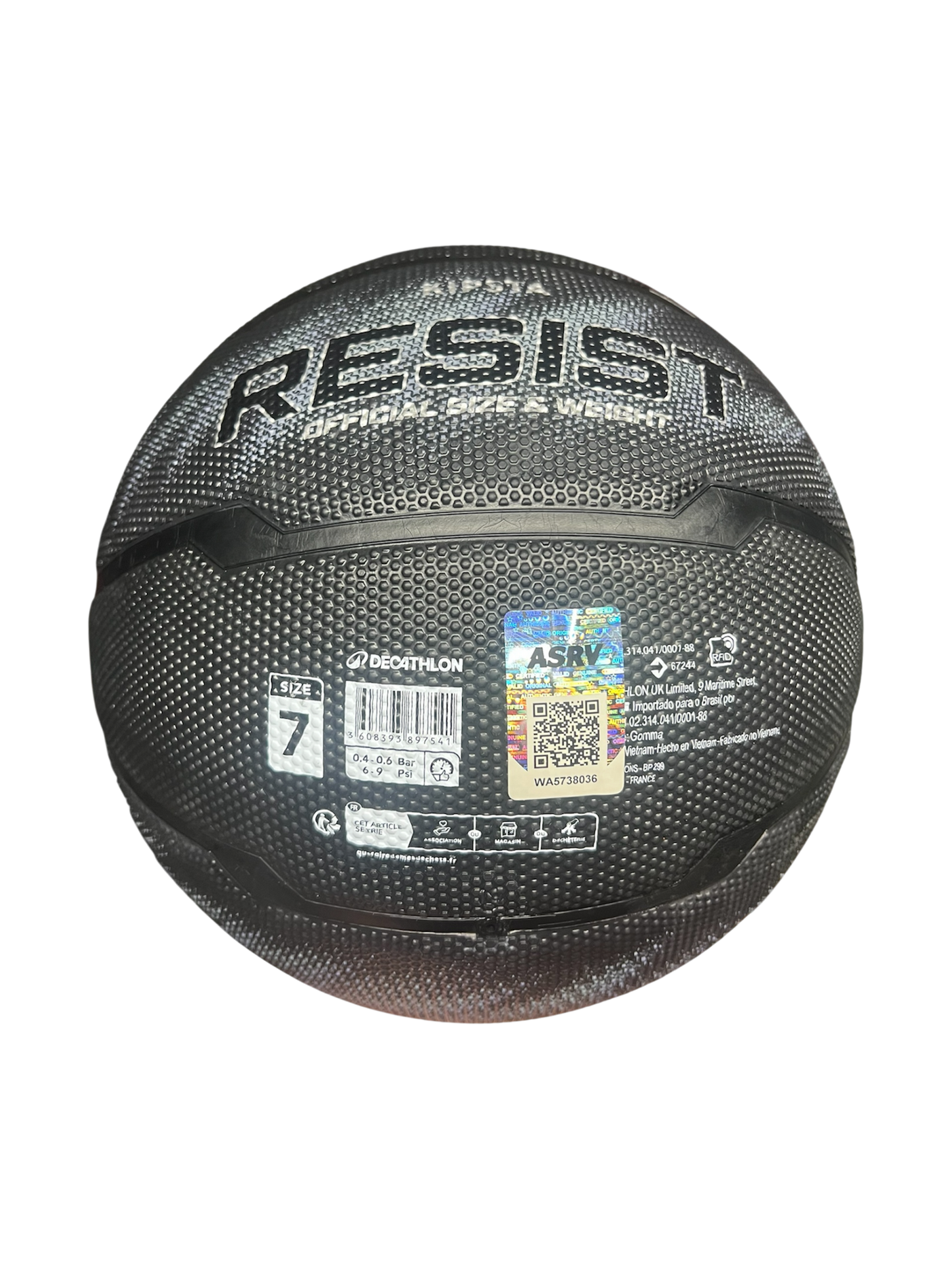 Resist S7 Street Basketball 3x3 Champions signed by Natan & Thomas Jurkovitz