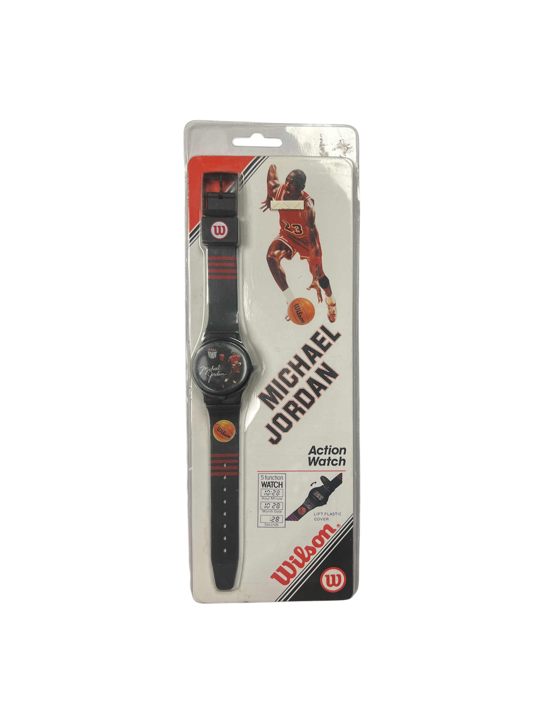 1990s Nelsonic Wilson Michael Jordan Action Watch