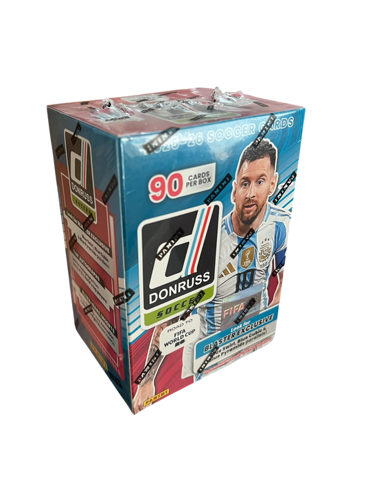 2025-26 Panini Donruss Road to FIFA World Cup Soccer Hobby Blaster Box - Red