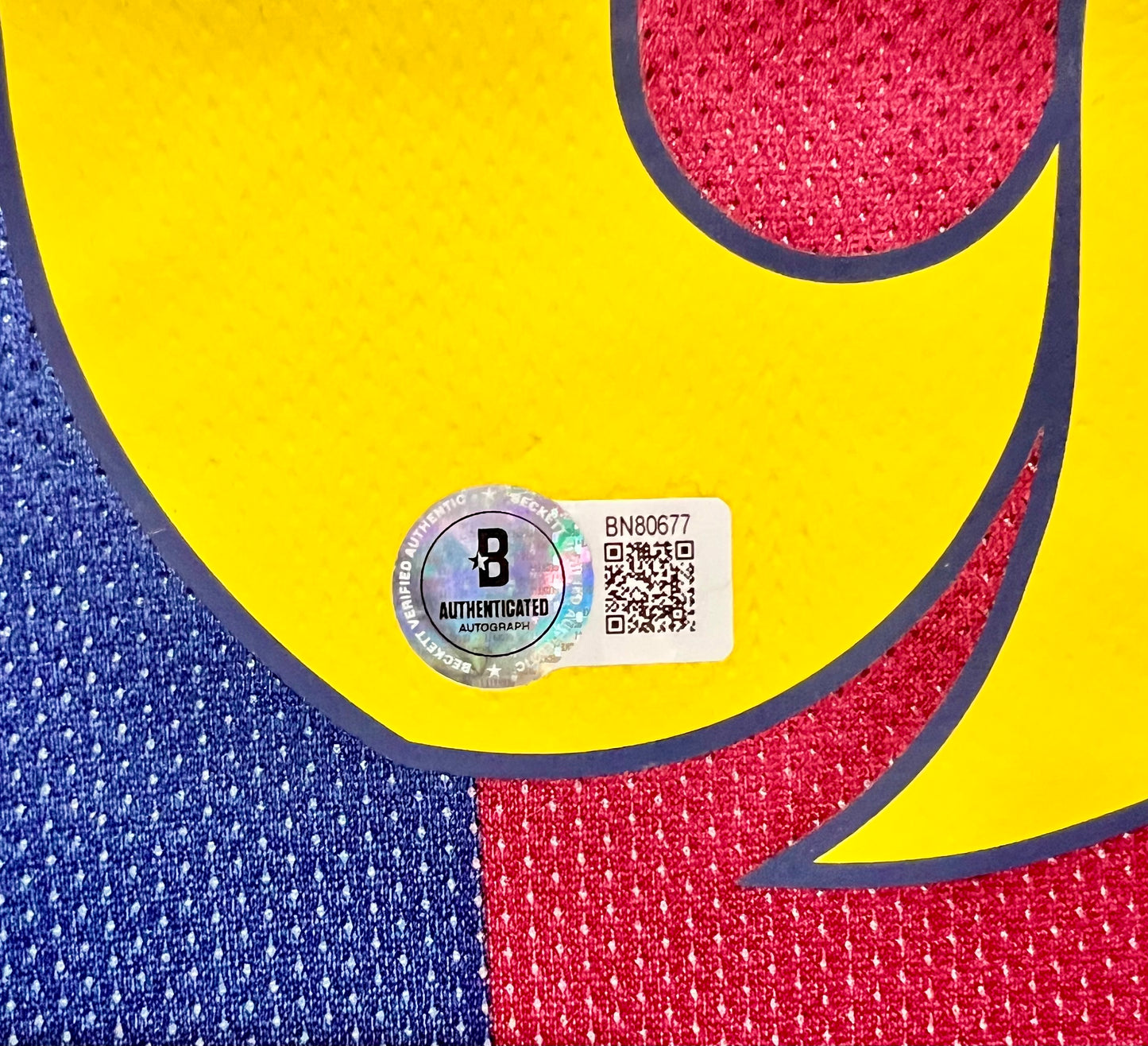 FC Barcelona Xavi signed Football Jersey