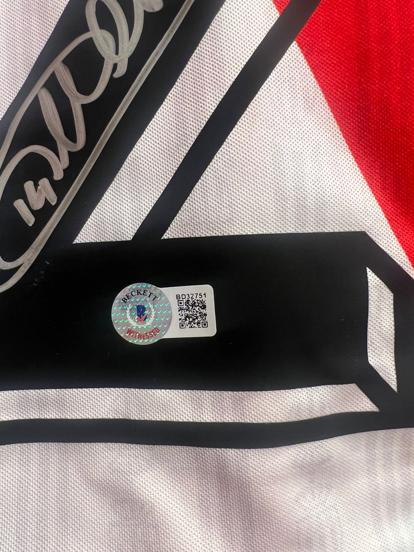 AS Monaco Thierry Henry signed Football Rookie Jersey