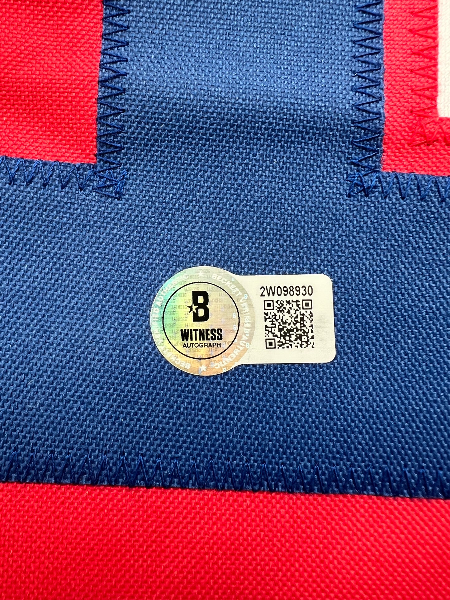 New York Rangers Ron Greschner NHL Signed Custom Jersey