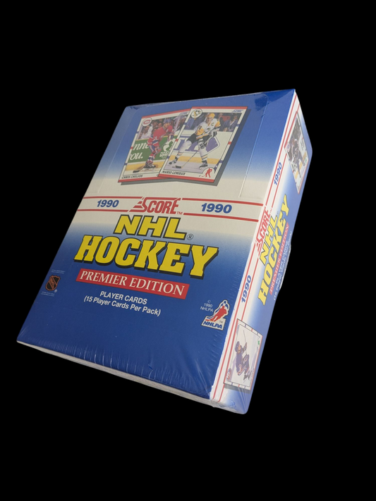 1990 Score NHL Hockey Premiere Edition Hobby Box