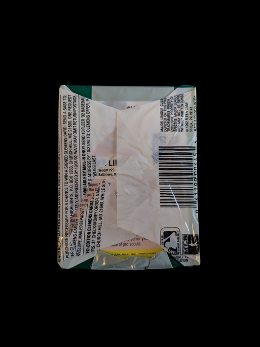 1992 Fleer All Stars MLB Baseball Pack