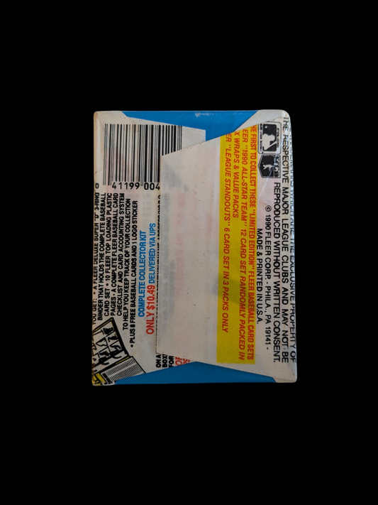 1990 Fleer Anniversary Edition MLB Baseball Pack