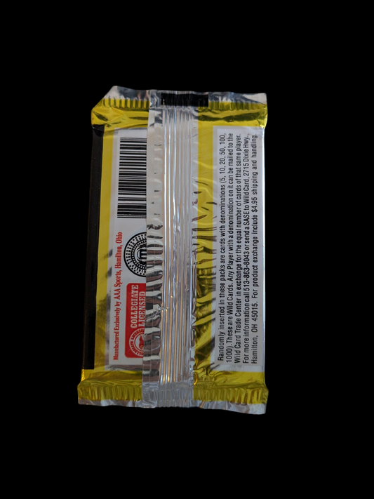 1991 Wild Card Premiere Edition Collegiate Football Pack