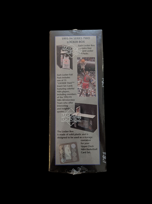 1994 Upper Deck NBA Basketball Black Locker Series 2 Box