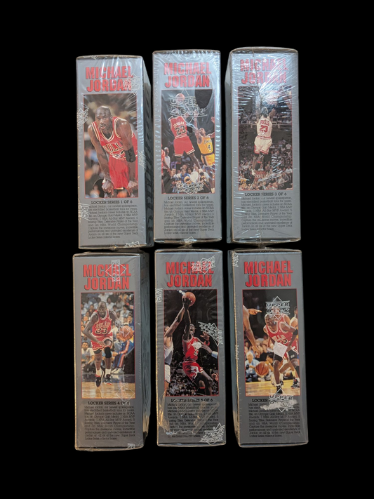 1992 Upper Deck NBA Basketball Locker Series 1 to 6 Box Bundle