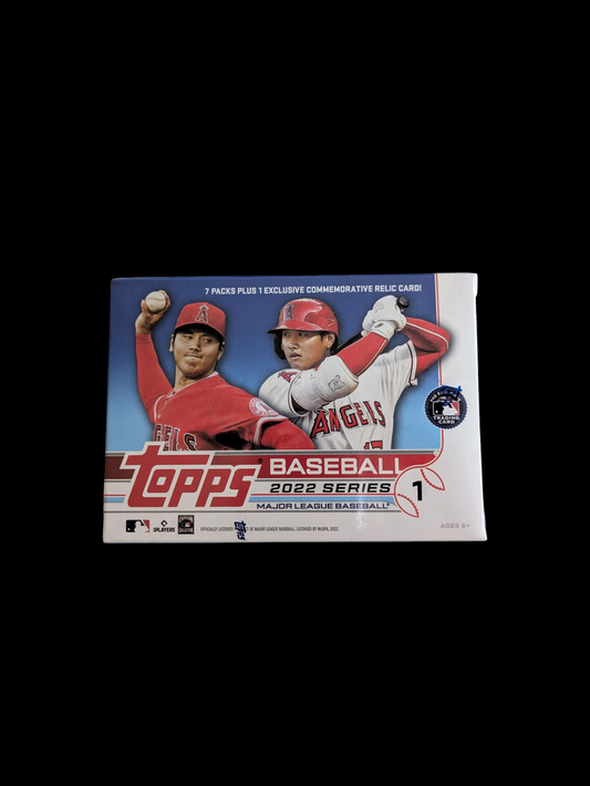 2022 Topps MLB Baseball Series 1 Blaster Box