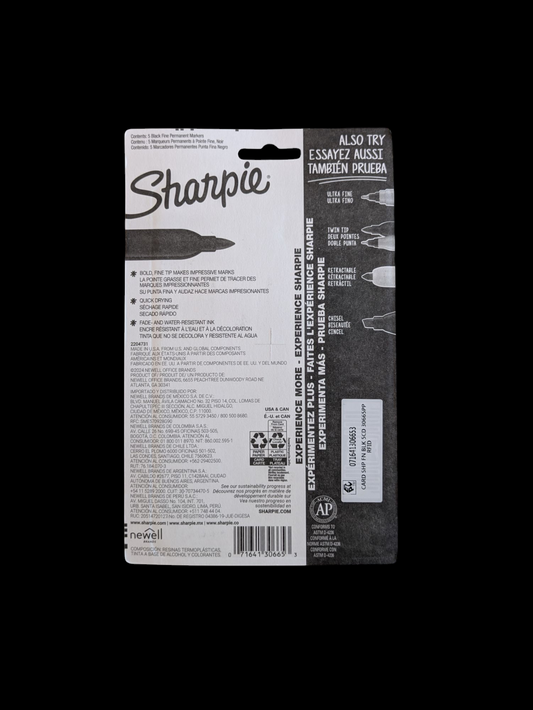 Sharpie Fine Point Permanent Markers for Card or Memorabilia Autograph - 1 color (double)