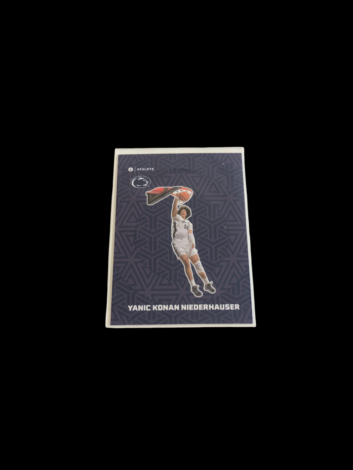 2024 ONIT Penn State NCAA Basketball Yanic Konan Niederhauser F-1 card