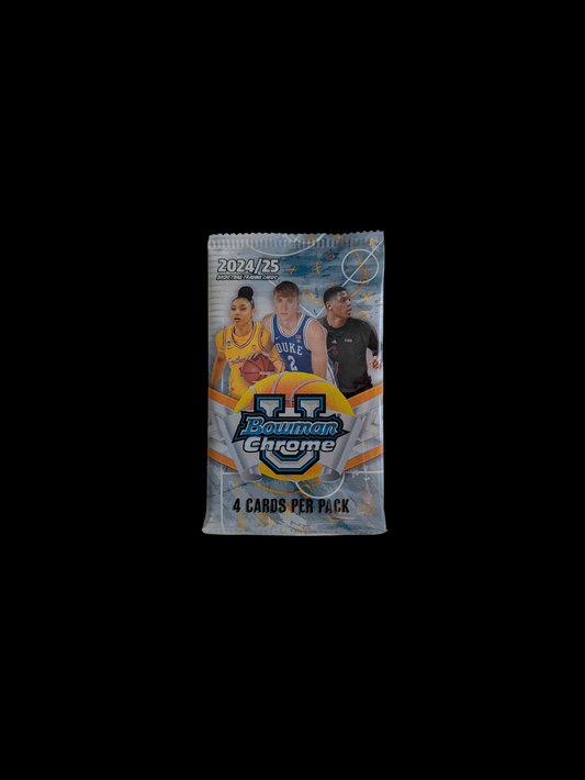 2024 Topps Bowman U Chrome Basketball Blaster 2 x Pack Bundle