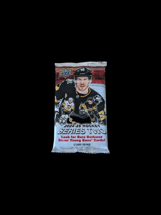 2024 Upper Deck NHL Series 2 Hockey Blaster 2 x Pack Bundle