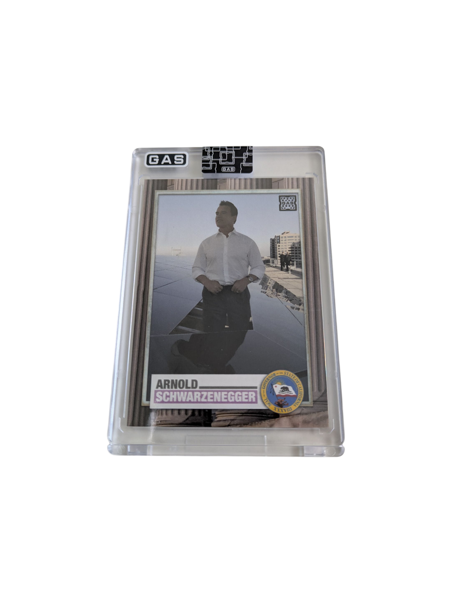 2023 GAS Trading Cards Arnold Schwarzennegger G-1 card