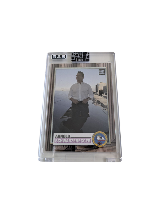 2023 GAS Trading Cards Arnold Schwarzenegger G-1 & G-2 card Bundle