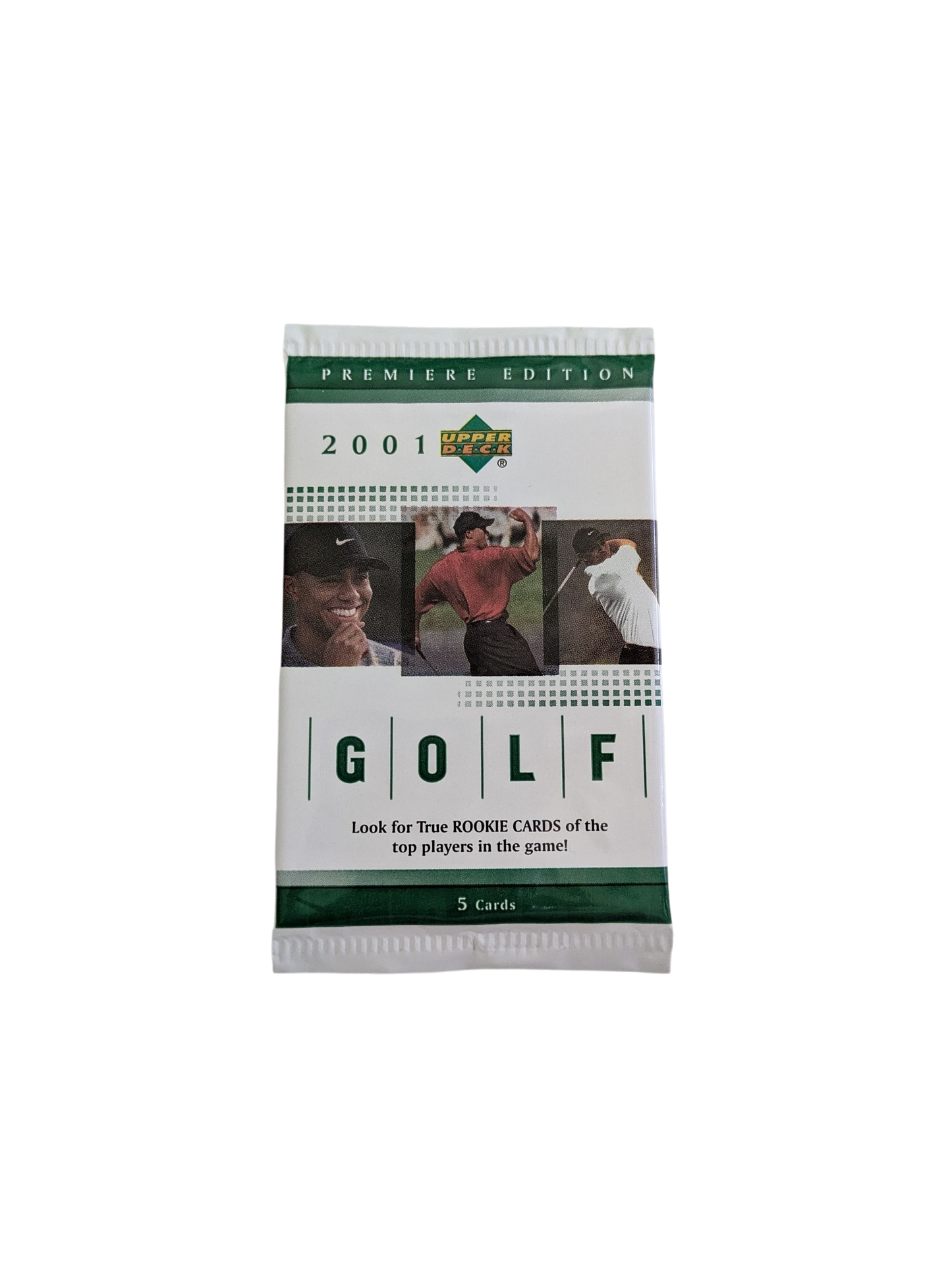 2001 Upper Deck Premier Edition Golf Card Pack