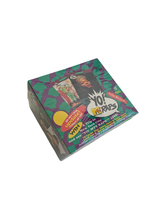 1991 Pro Set Yo! MTV Raps Series 2 MusiCards Box