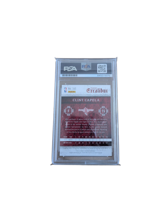 2015 Panini Excalibur Clint Capela PSA/DNA Certified Authentic PSA Auto Card