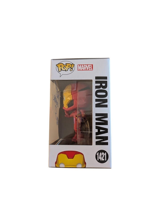 Funko POP Vinyl Marvel Iron Man signed by Jarvis Creator