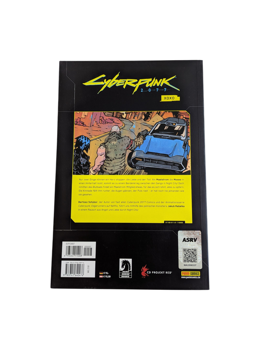 Comic Book DE Cyberpunk 2077 - XOXO signed by Kaja Chan