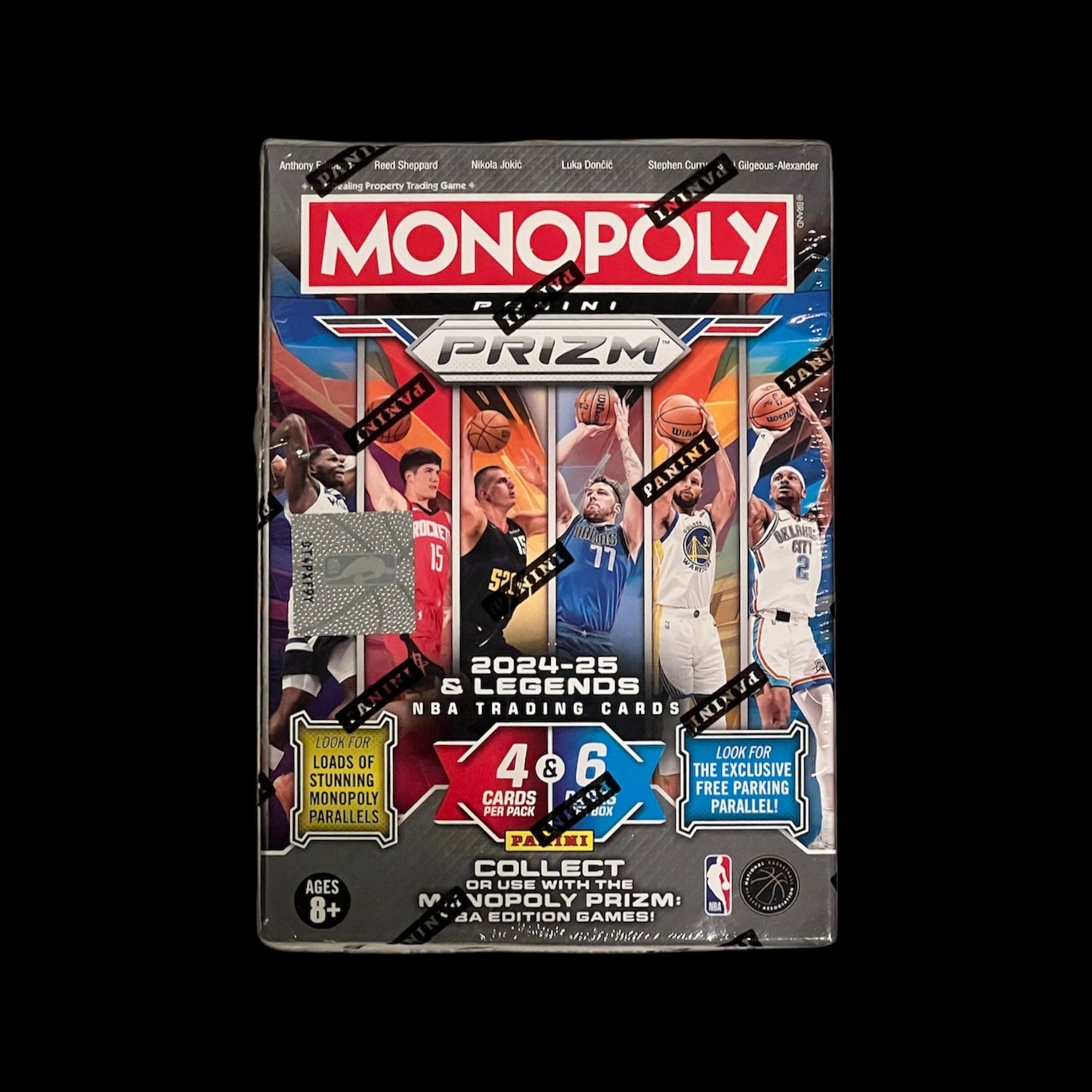 2025 Panini Prizm NBA Monopoly Basketball Blaster Box