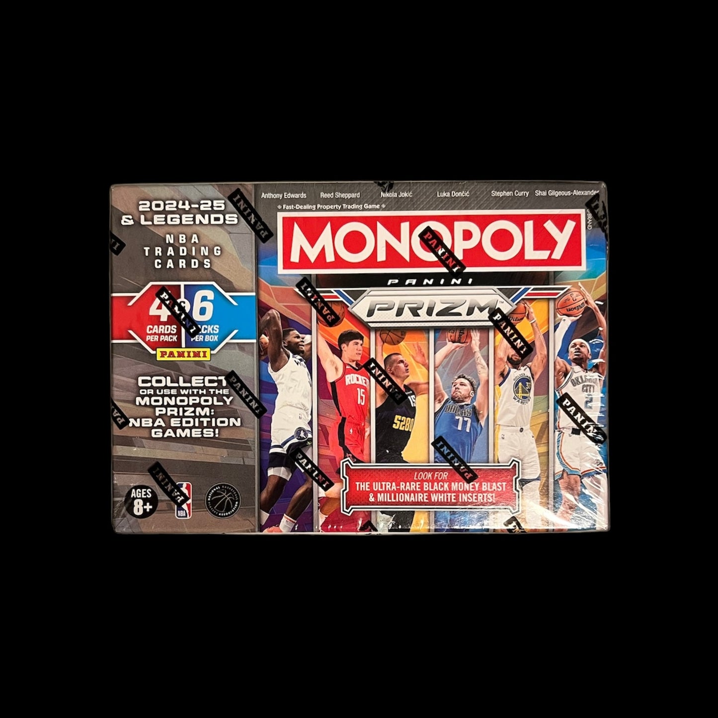2025 Panini Prizm NBA Monopoly Basketball Blaster Box