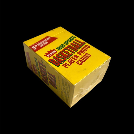 1990 Fleer Update Basketball Player Photo Blaster Box
