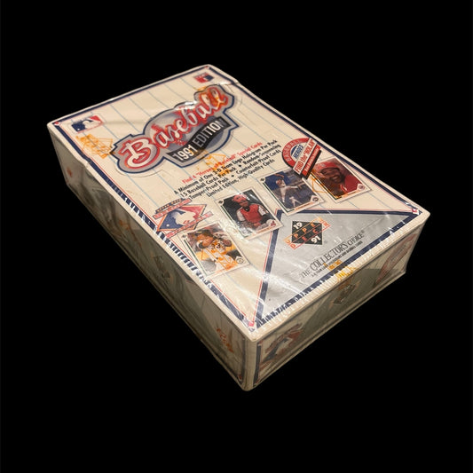 1991 Upper Deck MLB Baseball Collector's Choice Hobby Box