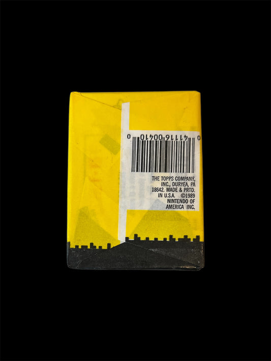 1989 Topps Nintendo Video Game Pack