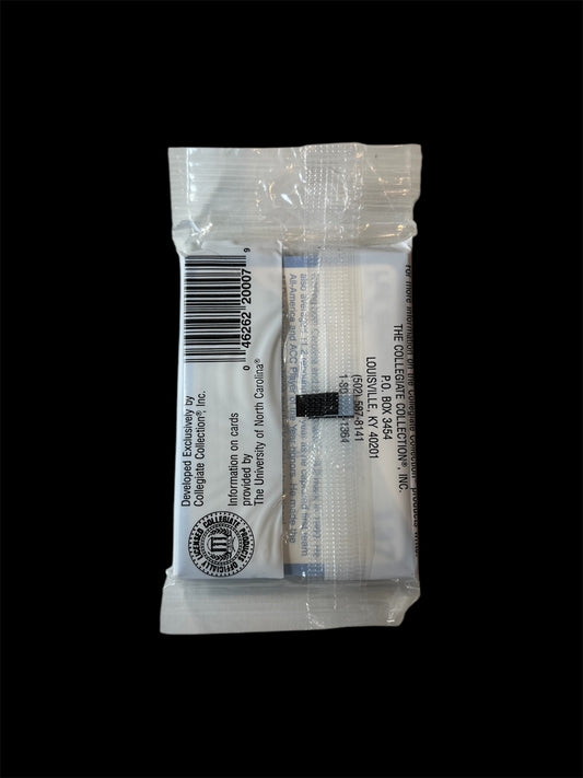 1989 Collegiate Collection North Carolina Basketball 1st Edition Jumbo Pack