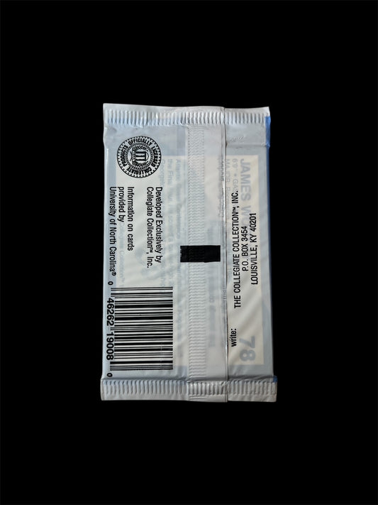 1990 Collegiate Collection North Carolina Basketball 2nd Edition Pack