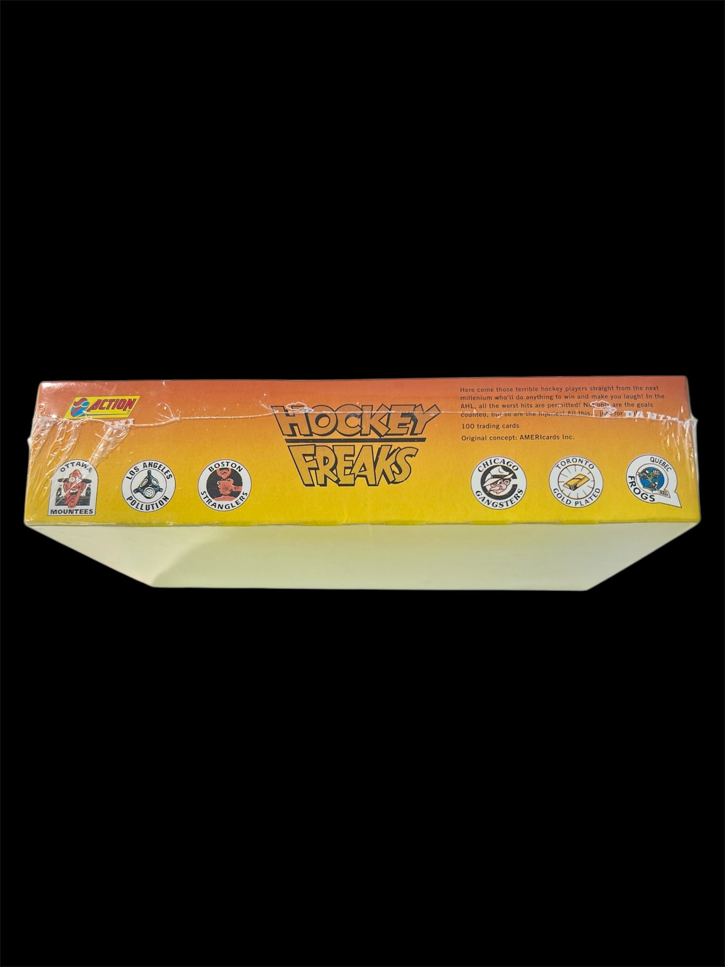 1992 Panini Action NHL Hockey Freaks Box
