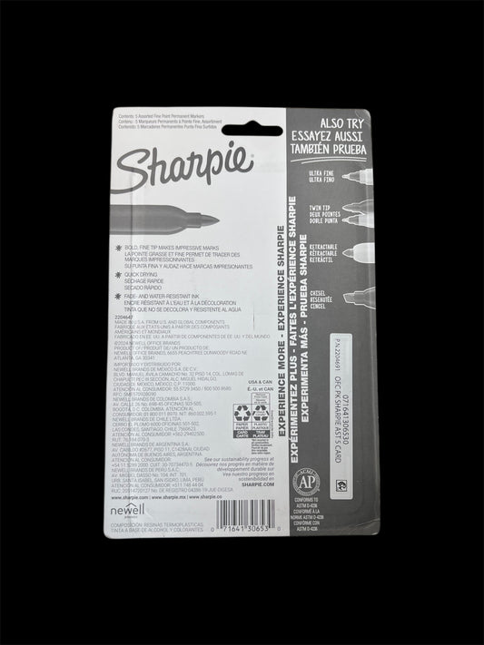 Sharpie Fine Point Permanent Markers for Card or Memorabilia Autograph
