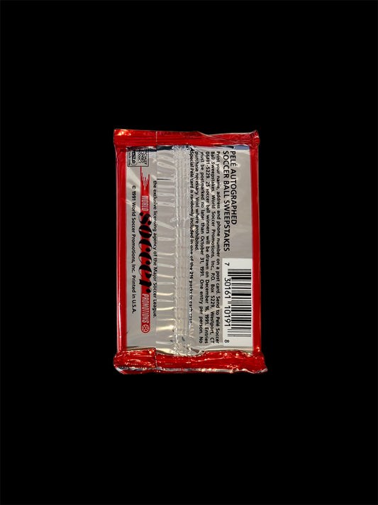 1991 World Soccer SOCCER SHOTS Premier Edition Card Pack