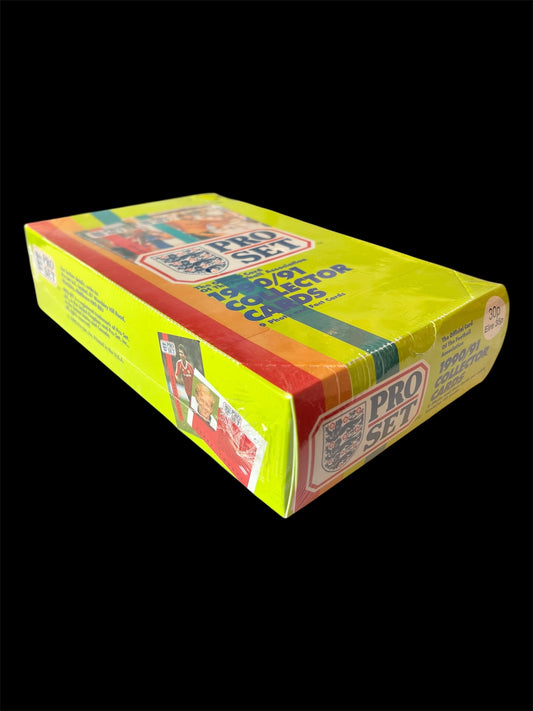 1990 Pro Set Soccer Collector Hobby Box