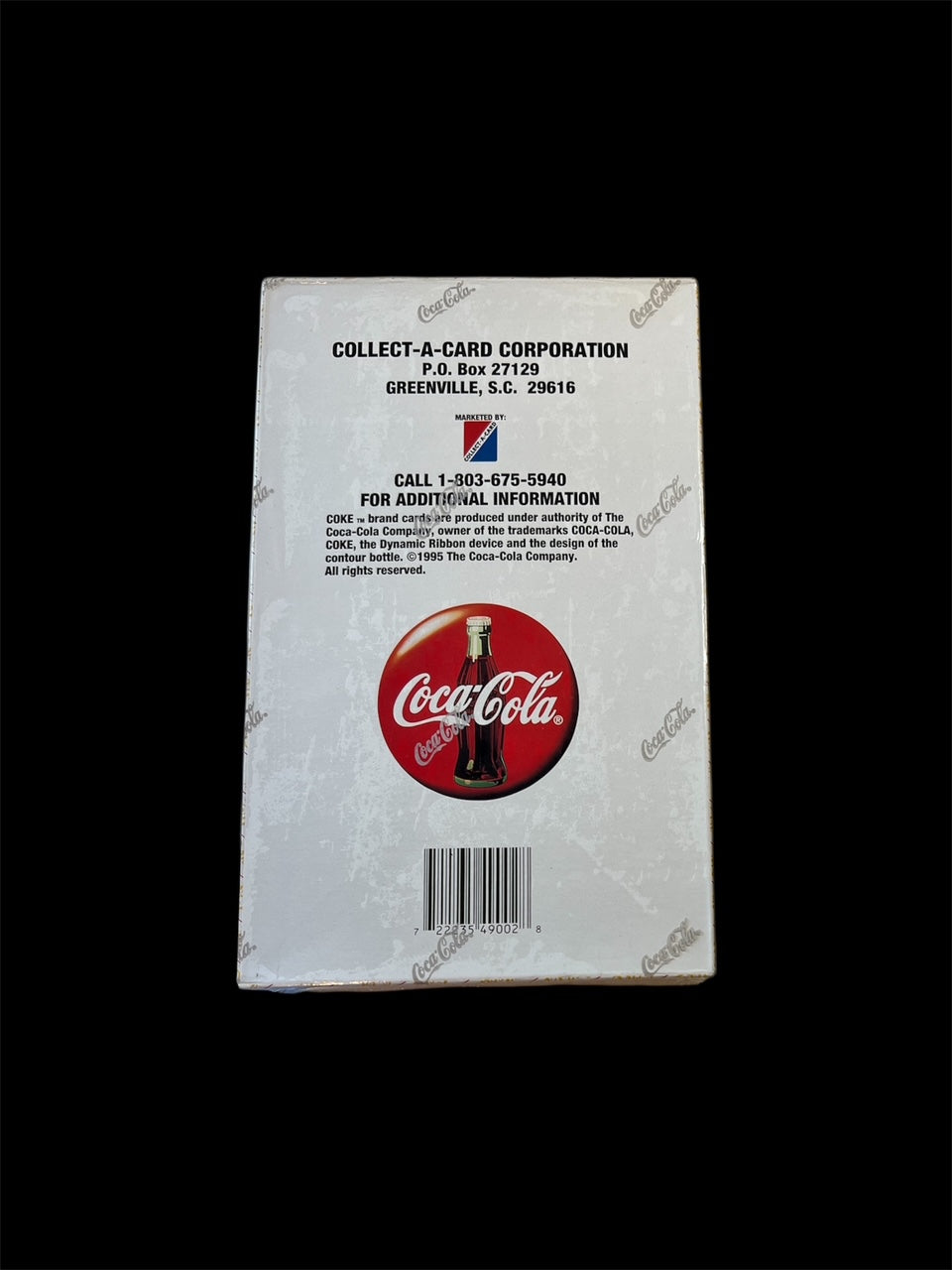 1995 Collect-a-Card Coca-Cola Collectors Cards Series 4 Hobby Box