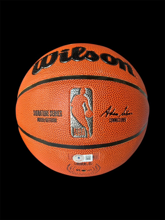 Allen Iverson NBA Wilson signed Basketball