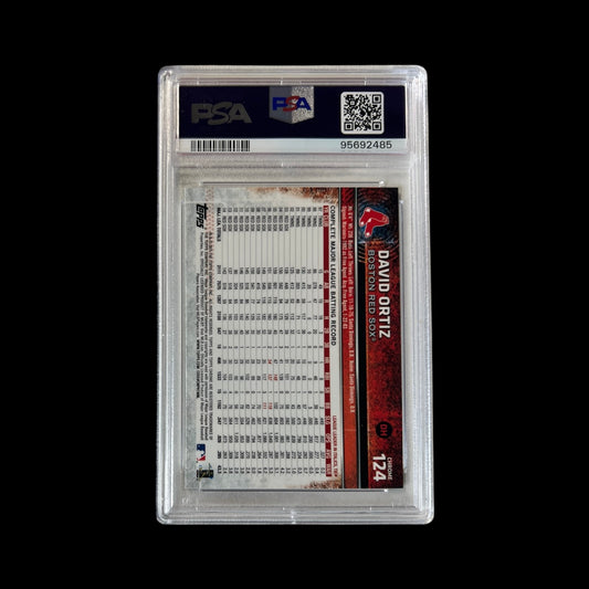 2015 Topps Chrome David Ortiz Refractor Baseball PSA Card