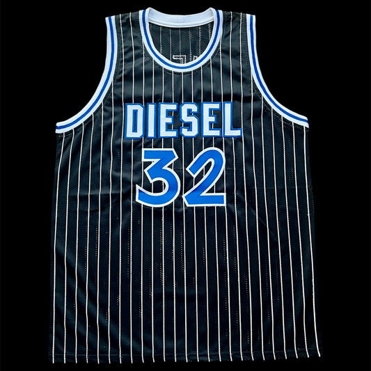 Orlando Magic Shaquille O'Neal NBA Signed Custom Jersey