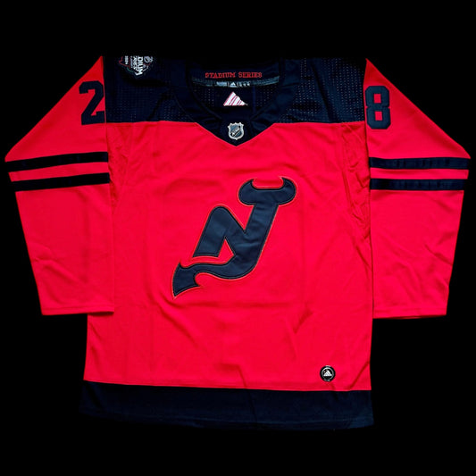 New Jersey Devils Timo Meier NHL signed Stadium Series Jersey
