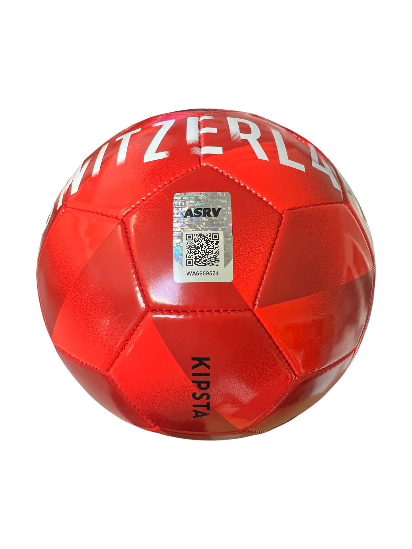 Switzerland Football Team Ball signed by Murat Yakin
